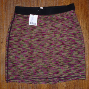 UO Silence + Noise Muilticolor Skirt